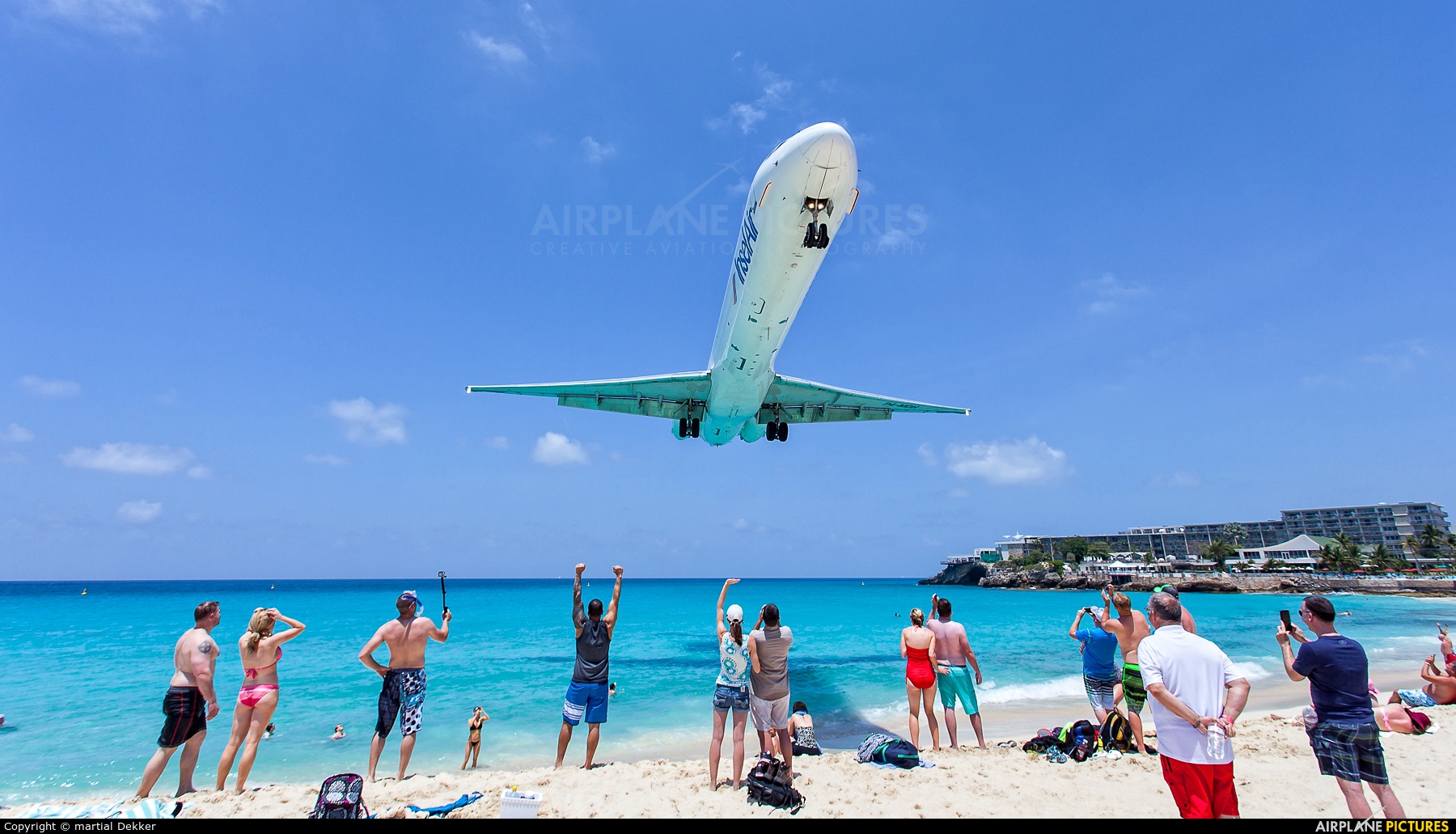 Insel Air P4-MDH aircraft at Sint Maarten - Princess Juliana Intl