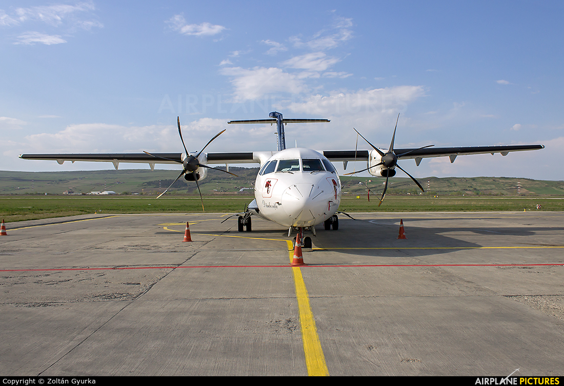 Tarom YR-ATG aircraft at Cluj Napoca - Someseni