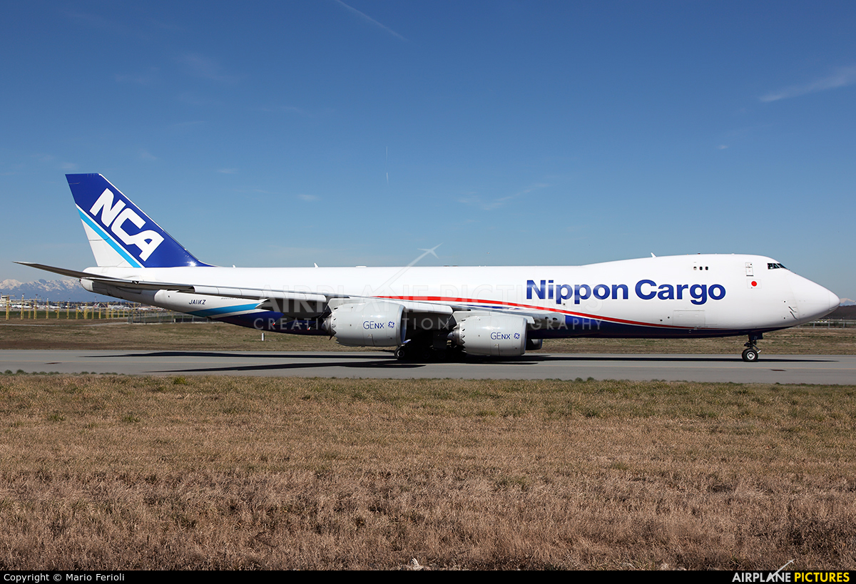 Nippon Cargo Airlines JA11KZ aircraft at Milan - Malpensa