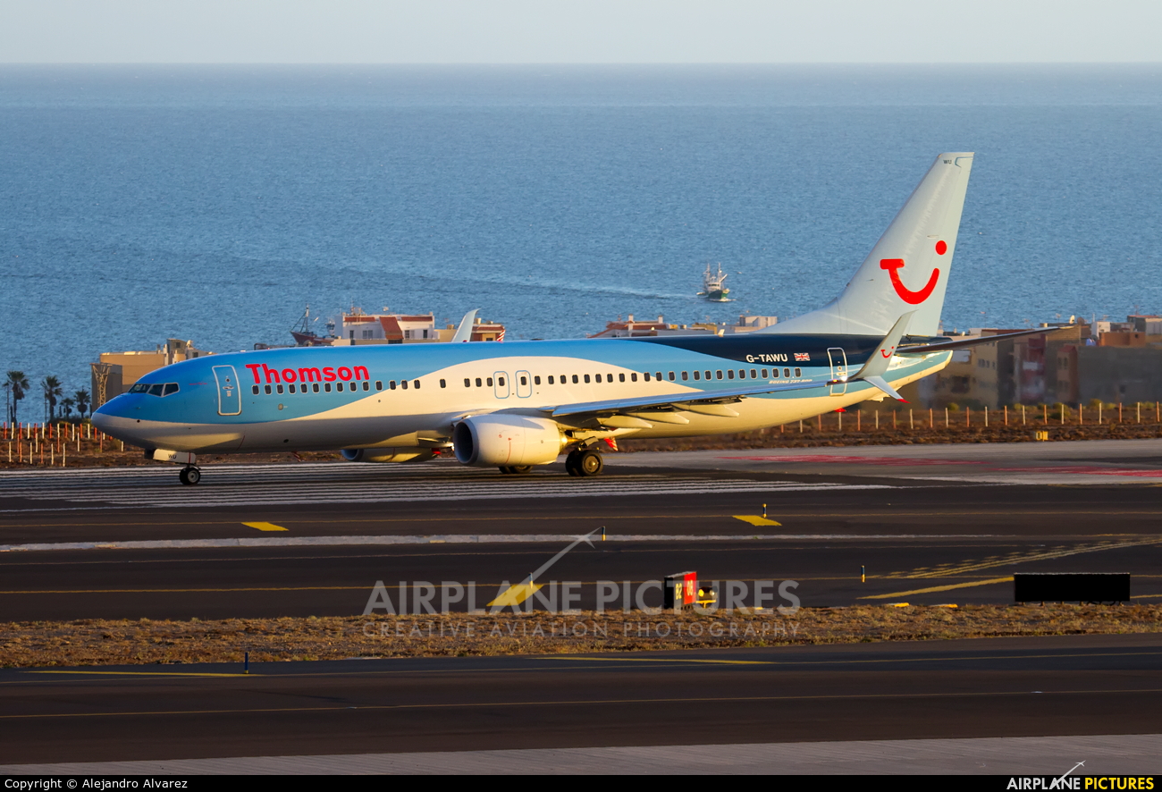 Thomson/Thomsonfly G-TAWU aircraft at Tenerife Sur - Reina Sofia