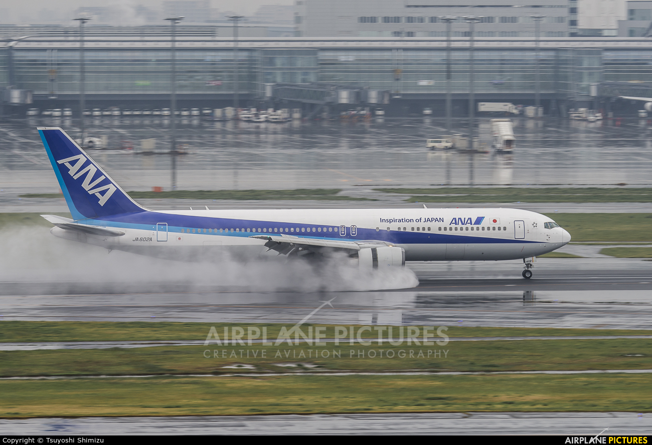 ANA - All Nippon Airways JA602A aircraft at Tokyo - Haneda Intl