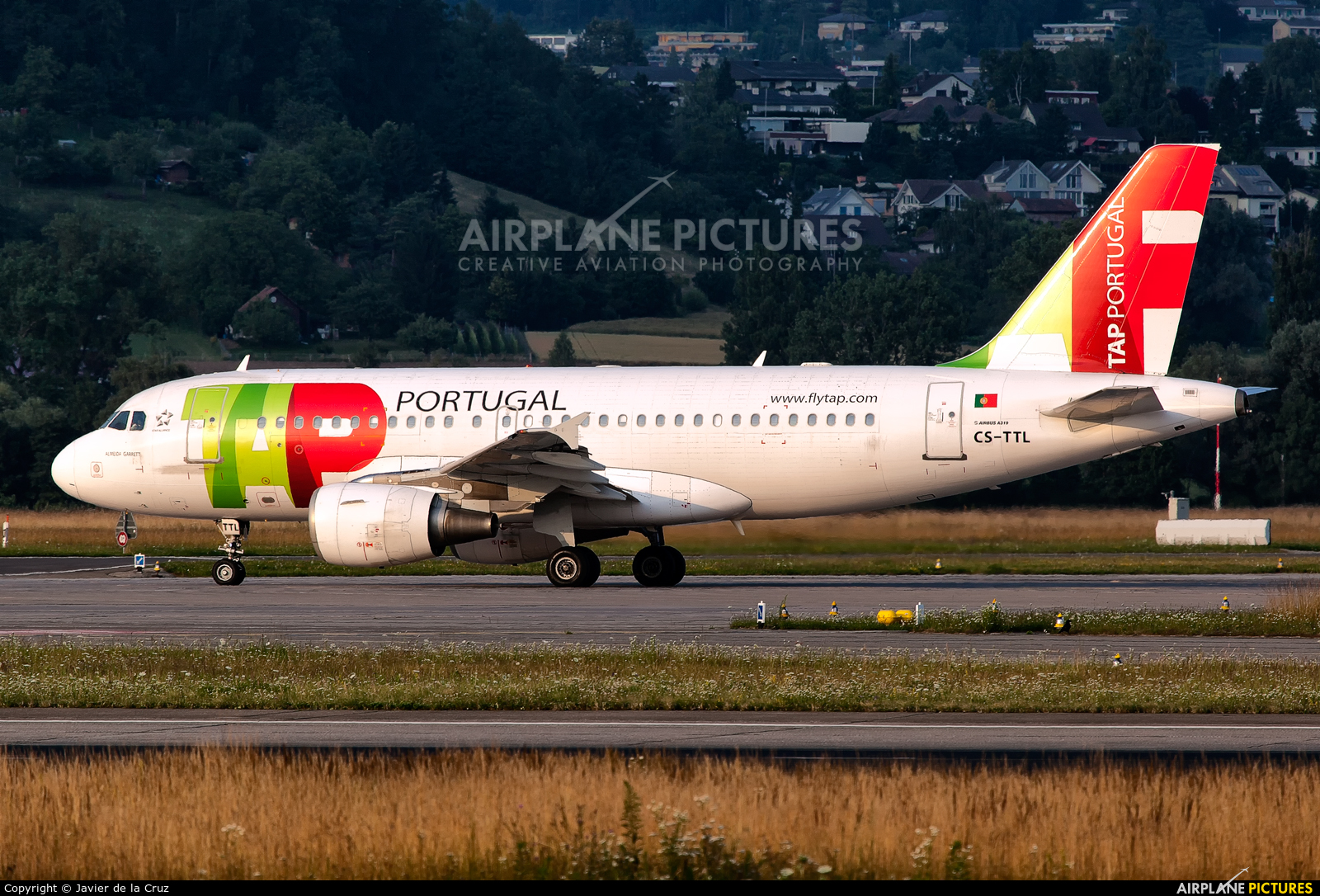 TAP Portugal CS-TTL aircraft at Zurich