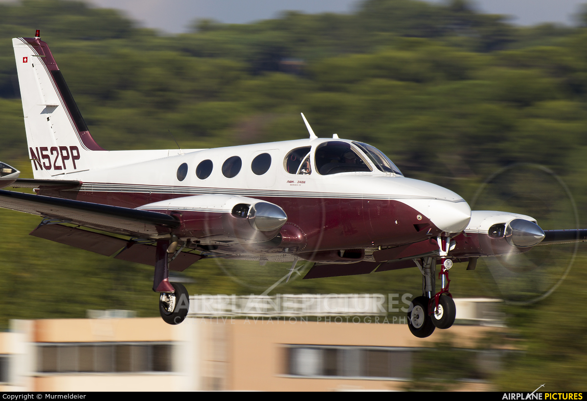 Private N52PP aircraft at Cannes - Mandelieu