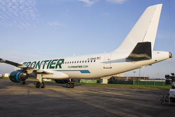 G-ZBAB - Frontier Airlines Airbus A320