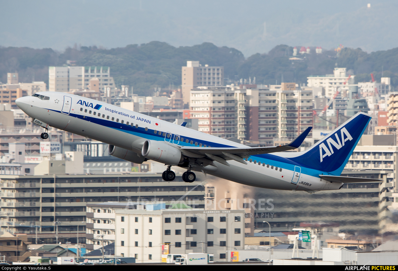 ANA - All Nippon Airways JA68AN aircraft at Fukuoka