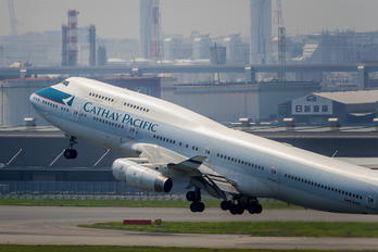 B-HUJ - Cathay Pacific Boeing 747-400