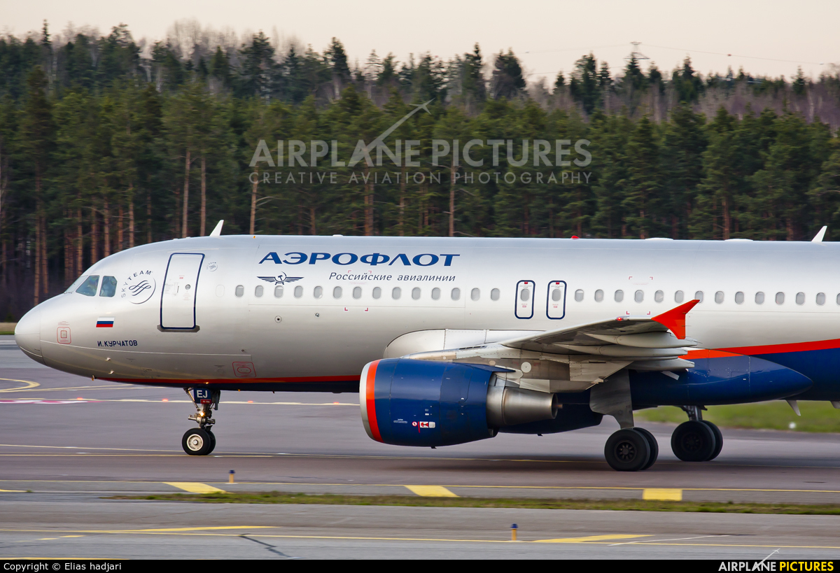 Aeroflot VQ-BEJ aircraft at Helsinki - Vantaa