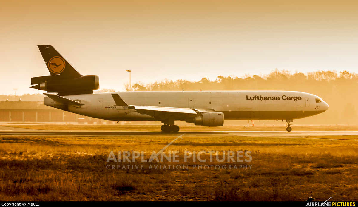 Lufthansa Cargo D-ALCJ aircraft at Frankfurt