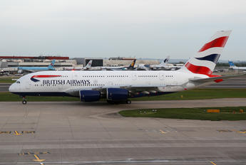 G-XLEH - British Airways Airbus A380