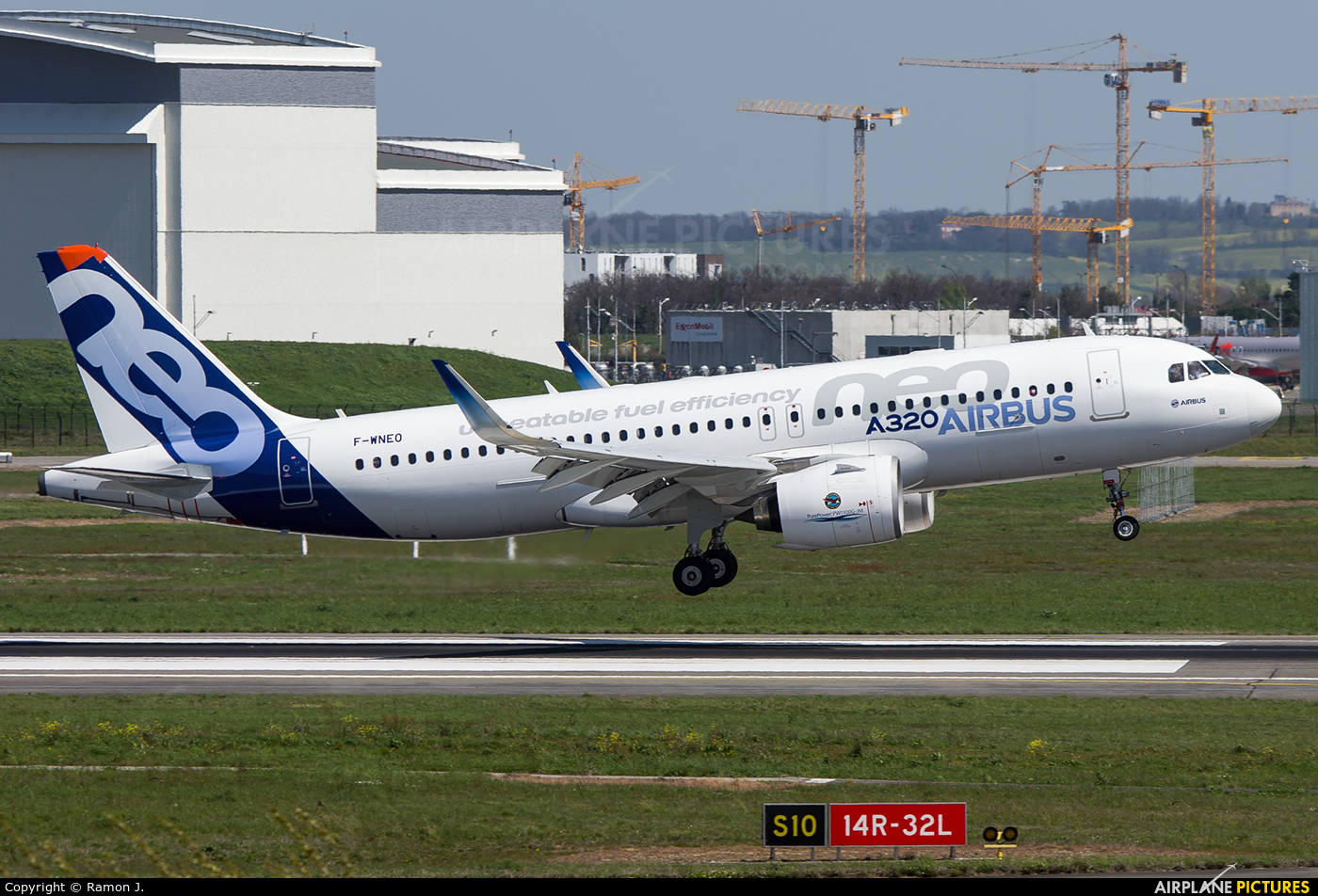 Airbus Industrie F-WNEO aircraft at Toulouse - Blagnac