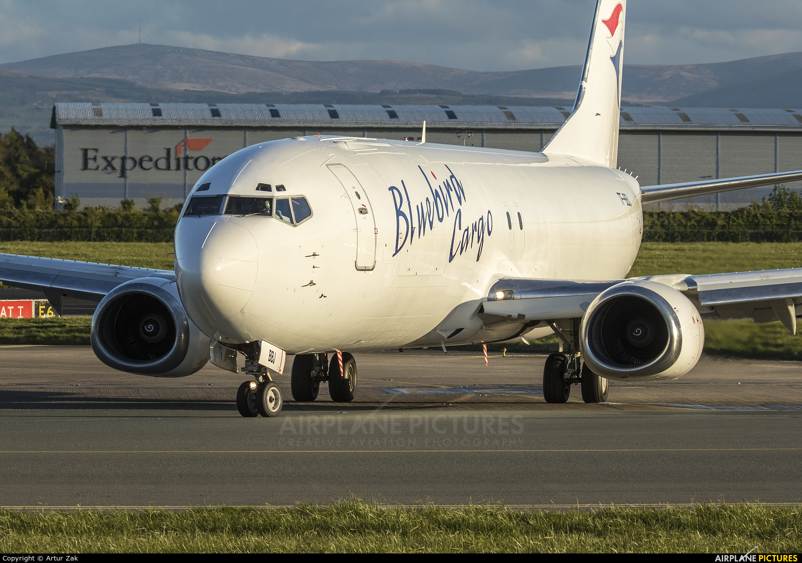 Bluebird Cargo TF-BBJ aircraft at Dublin