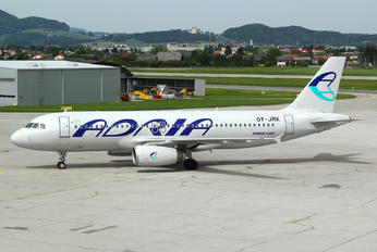 OY-JRK - Adria Airways Airbus A320