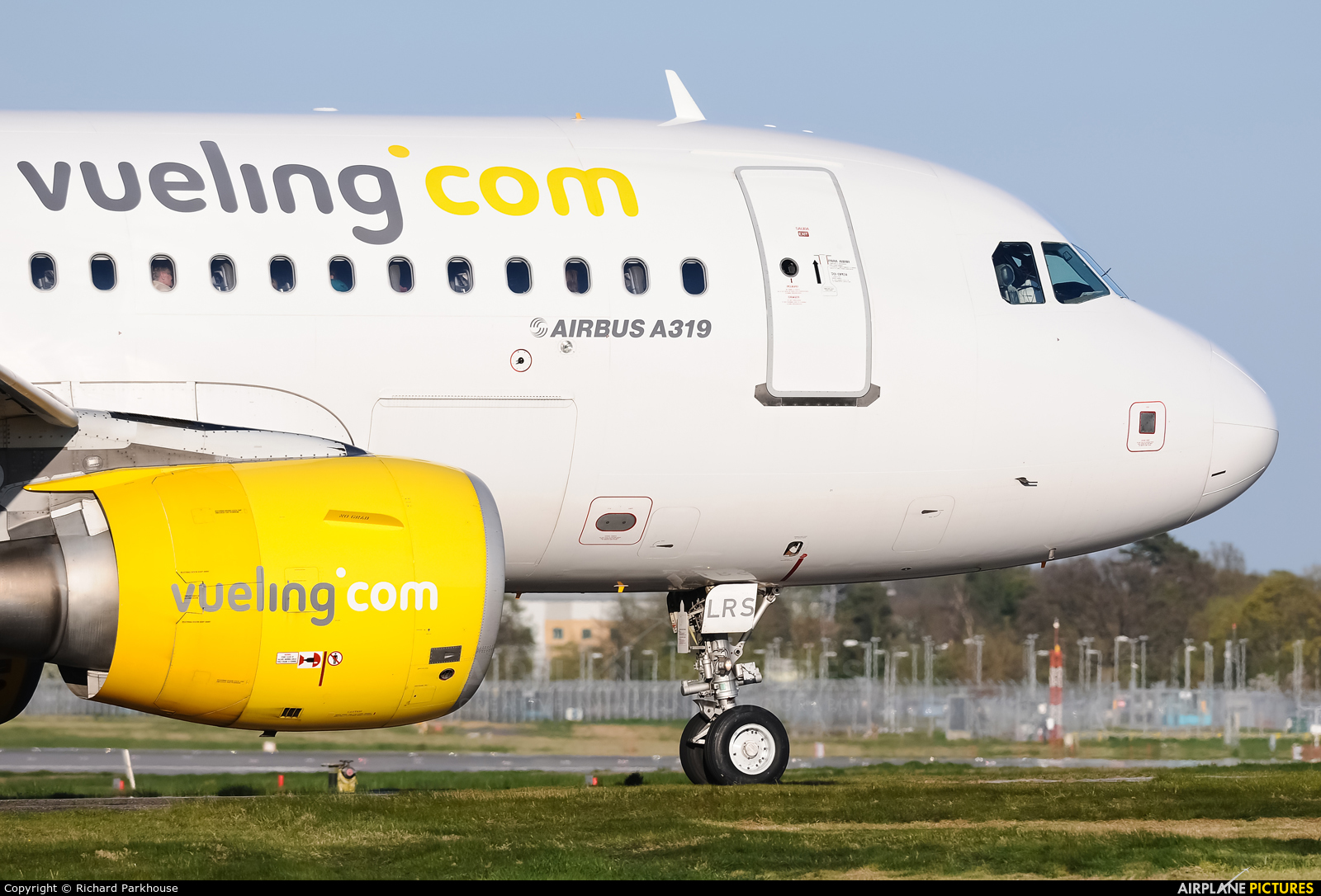Vueling Airlines EC-LRS aircraft at London - Gatwick