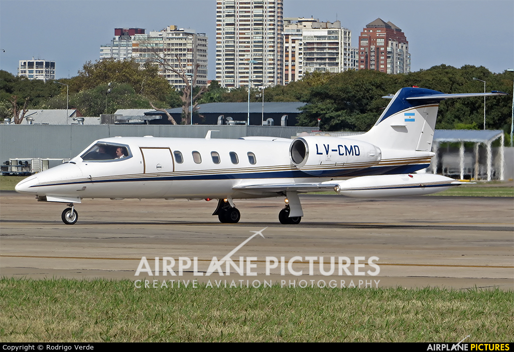 Private LV-CMO aircraft at Buenos Aires - Jorge Newbery