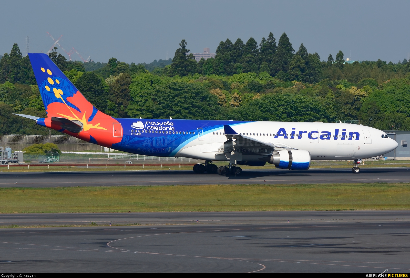 Aircalin F-OJSE aircraft at Tokyo - Narita Intl