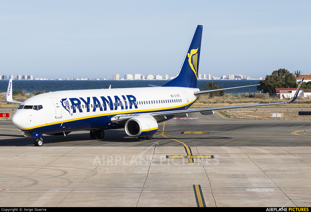 Ryanair EI-EPC aircraft at Murcia - San Javier