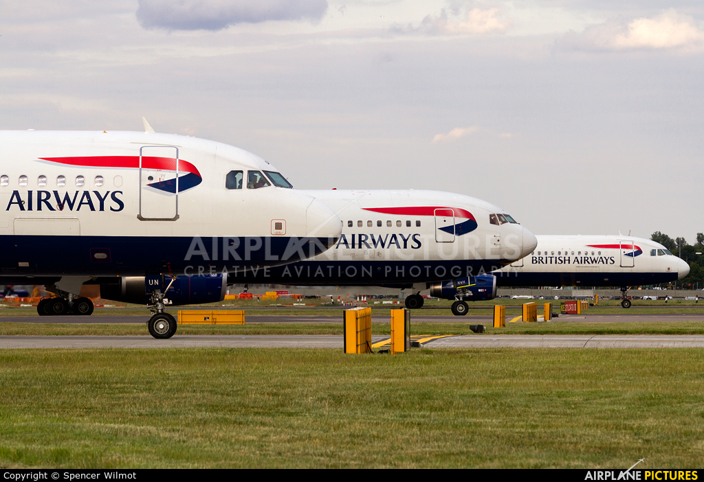 British Airways G-EUUN aircraft at London - Heathrow