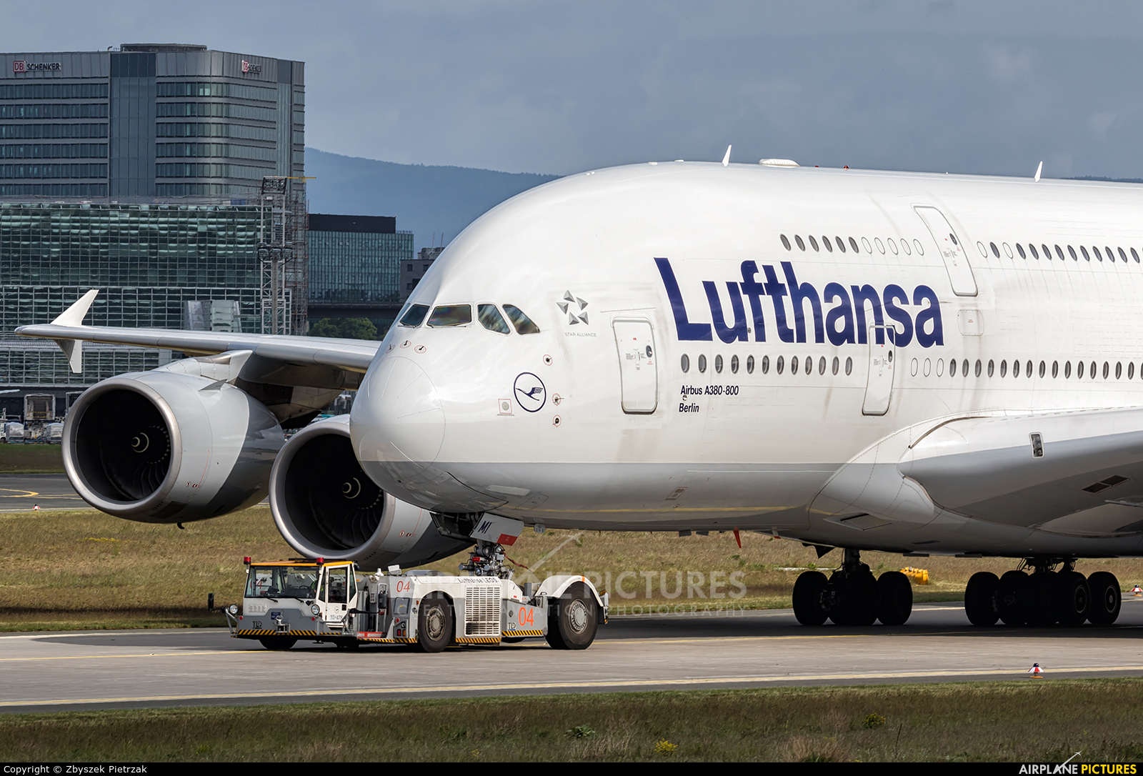 Lufthansa D-AIMI aircraft at Frankfurt