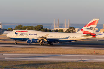 G-BYGG - British Airways Boeing 747-400