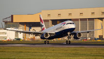 G-EUYW - British Airways Airbus A320 aircraft