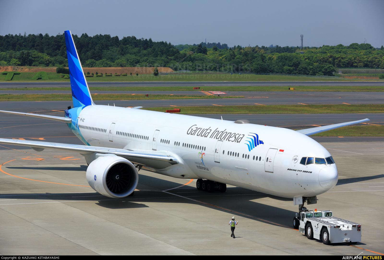 Garuda Indonesia PK-GIC aircraft at Tokyo - Narita Intl