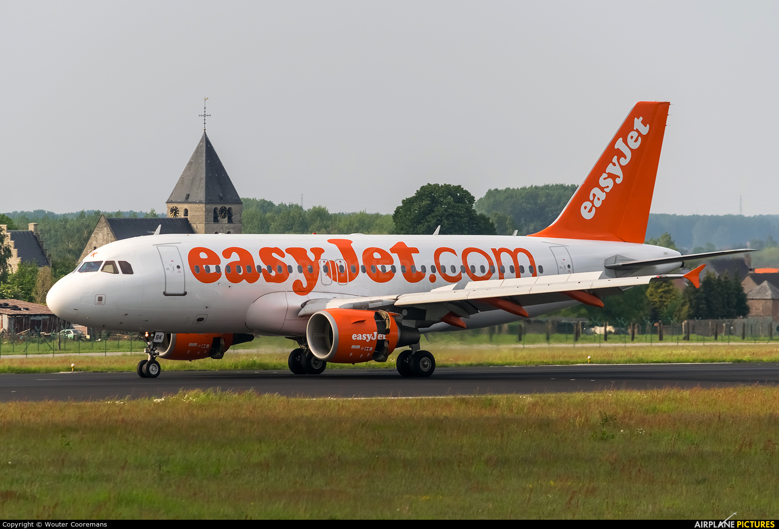 easyJet G-EZBK aircraft at Brussels - Zaventem