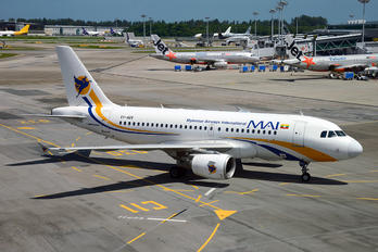XY-AGV - Myanmar Airways International Airbus A319