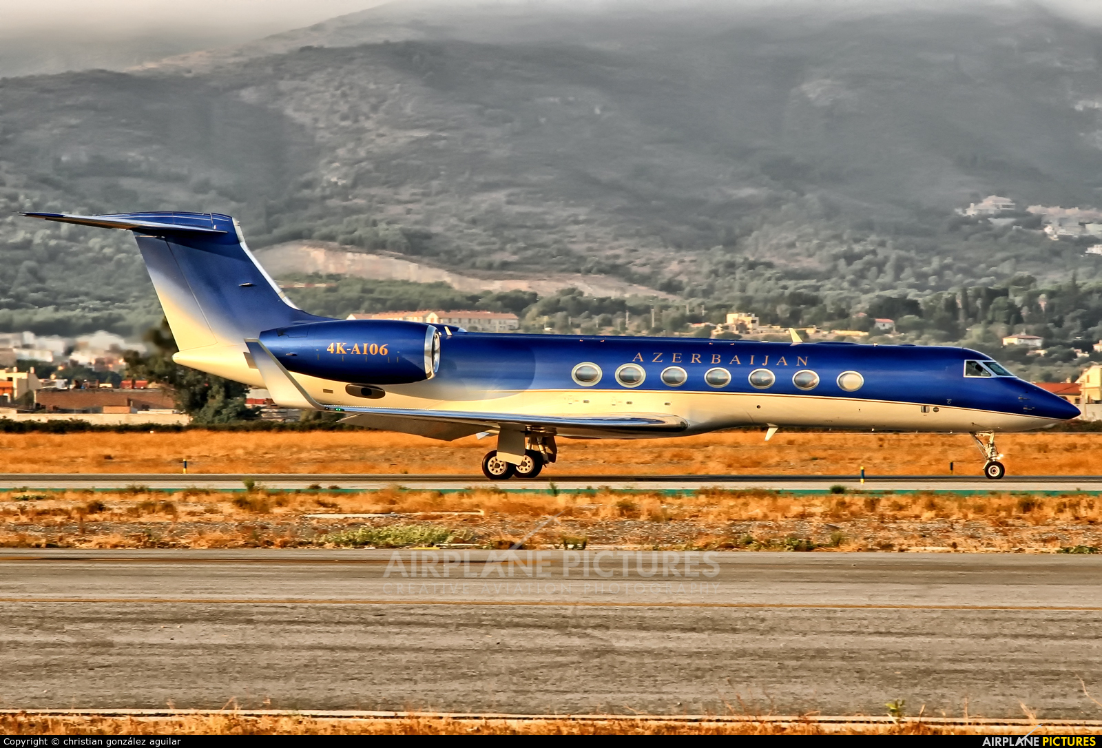 Azerbaijan - Government 4K-AI06 aircraft at Málaga