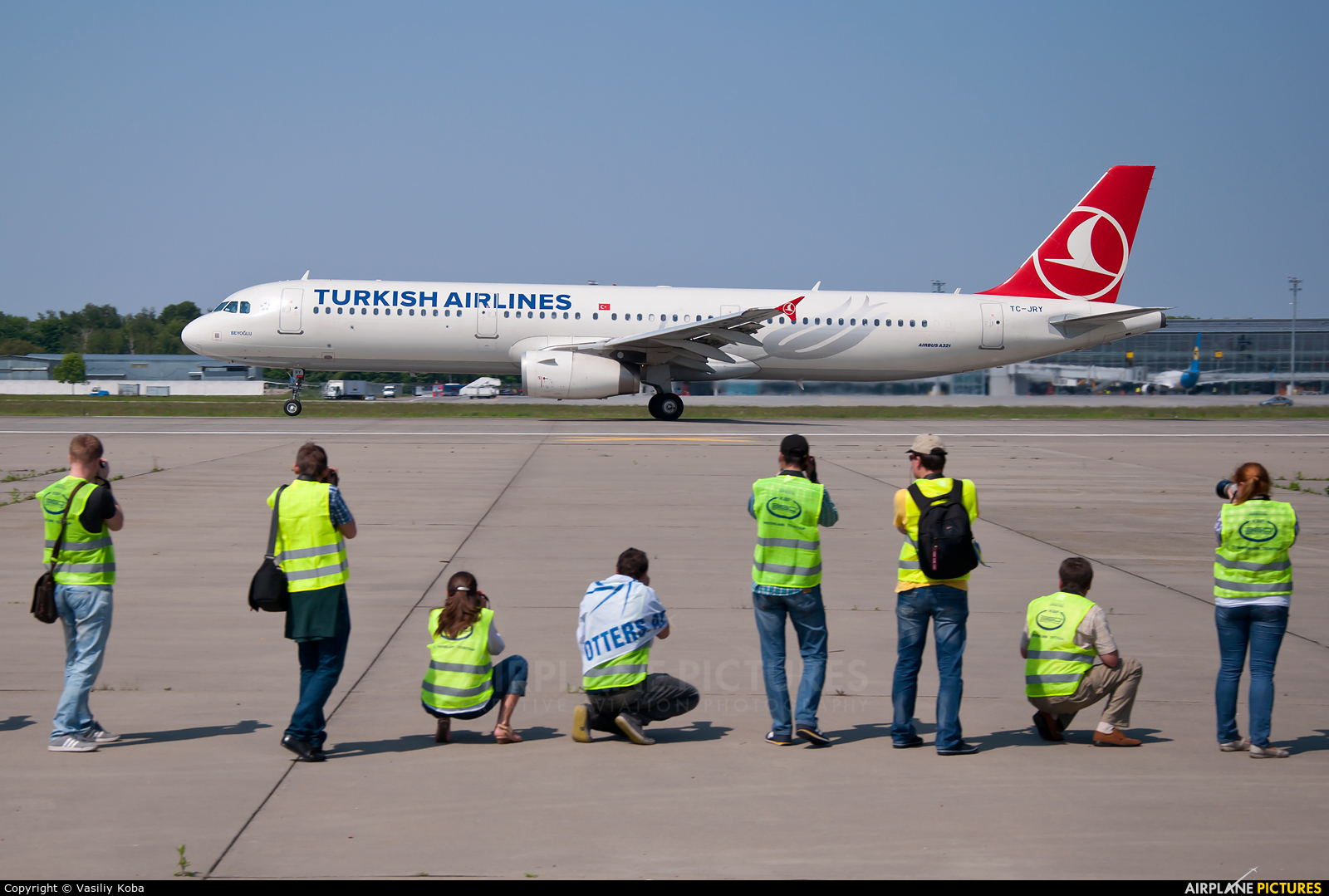 Turkish Airlines TC-JRV aircraft at Kyiv - Borispol