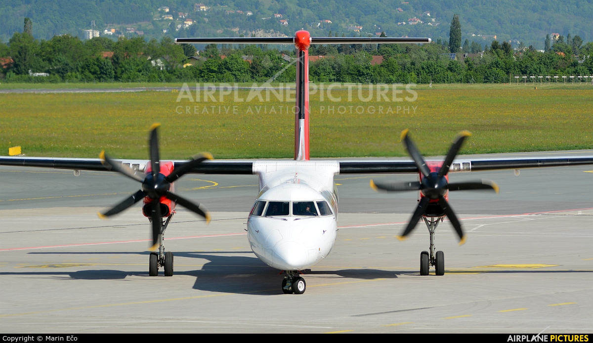 Air Berlin D-ABQA aircraft at Graz