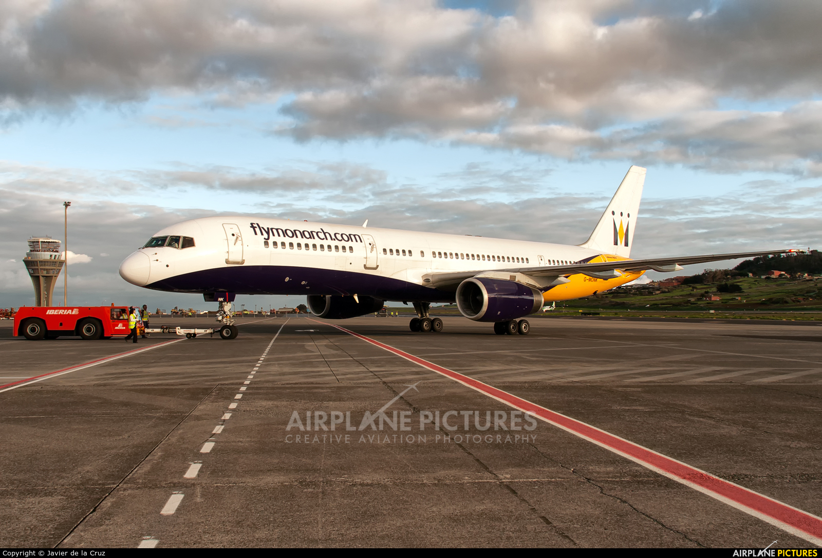 Monarch Airlines G-MONK aircraft at Tenerife Norte - Los Rodeos