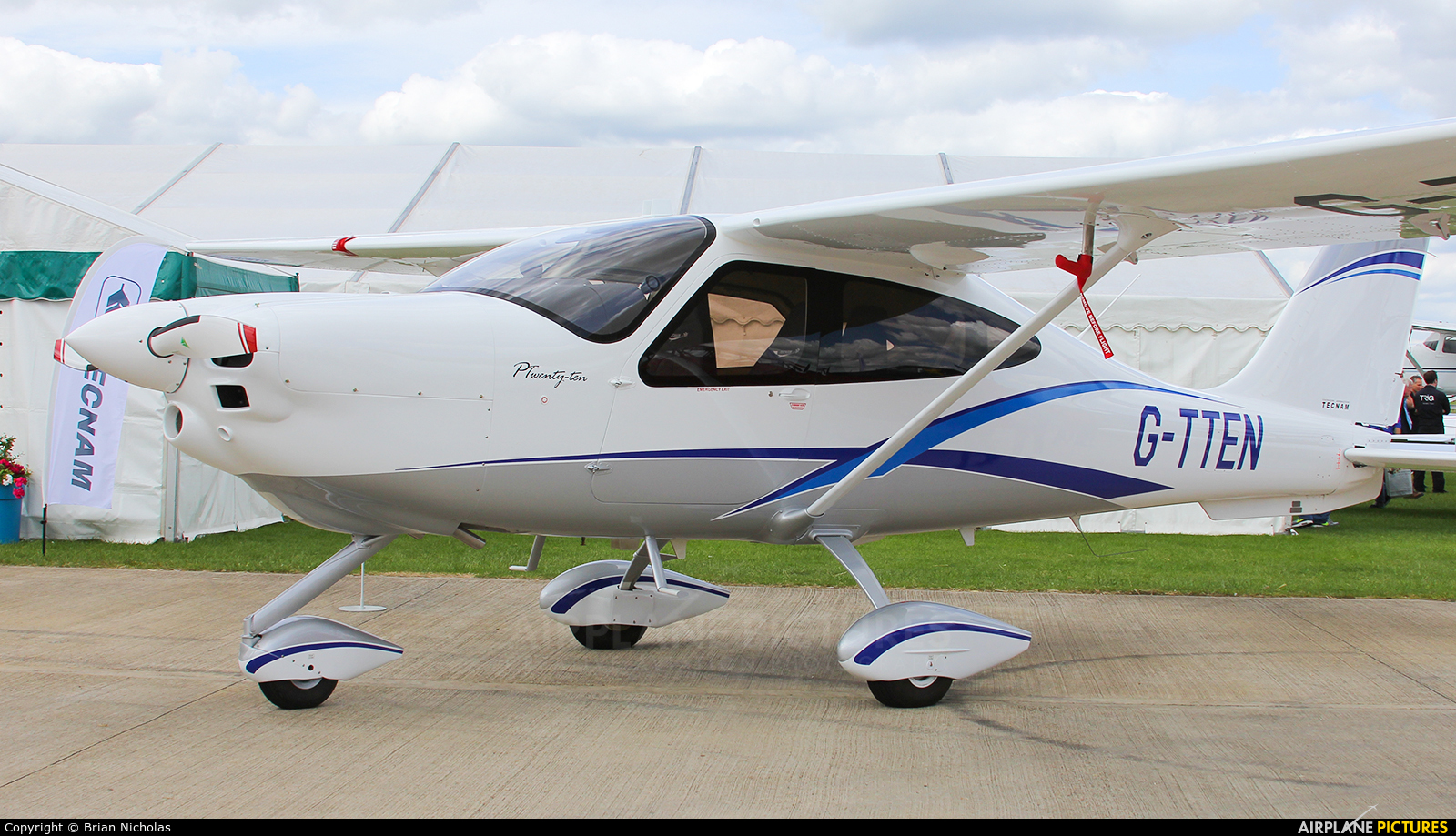 Private G-TTEN aircraft at Northampton / Sywell