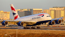 G-XLEH - British Airways Airbus A380 aircraft