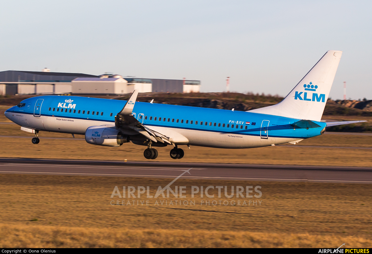 KLM PH-BXV aircraft at Helsinki - Vantaa