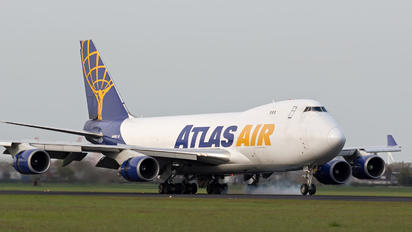 N496MC - Atlas Air Boeing 747-400F, ERF