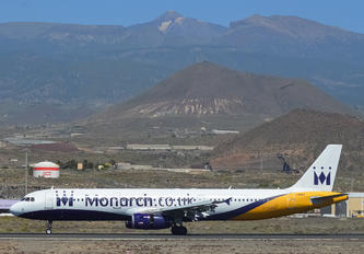 G-OZBR - Monarch Airlines Airbus A321