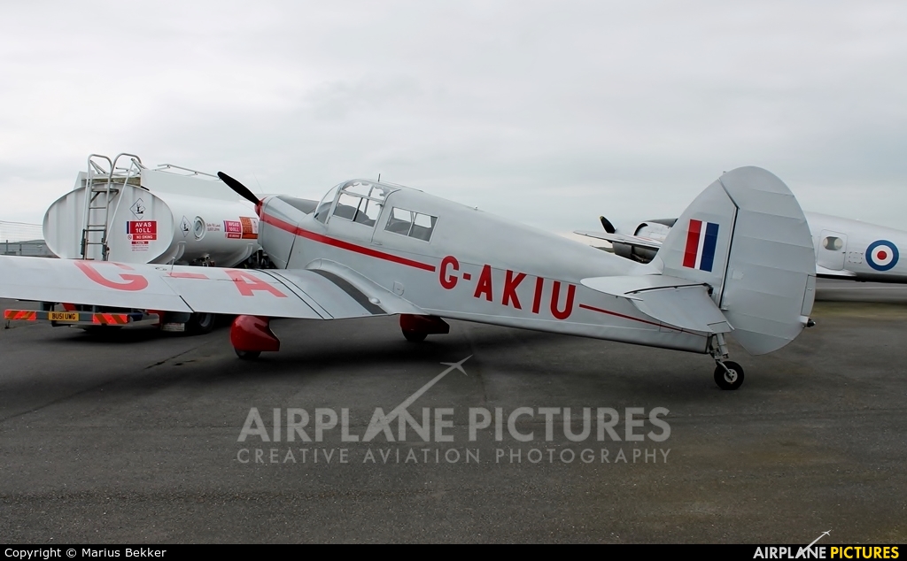 Private G-AKIU aircraft at Coventry