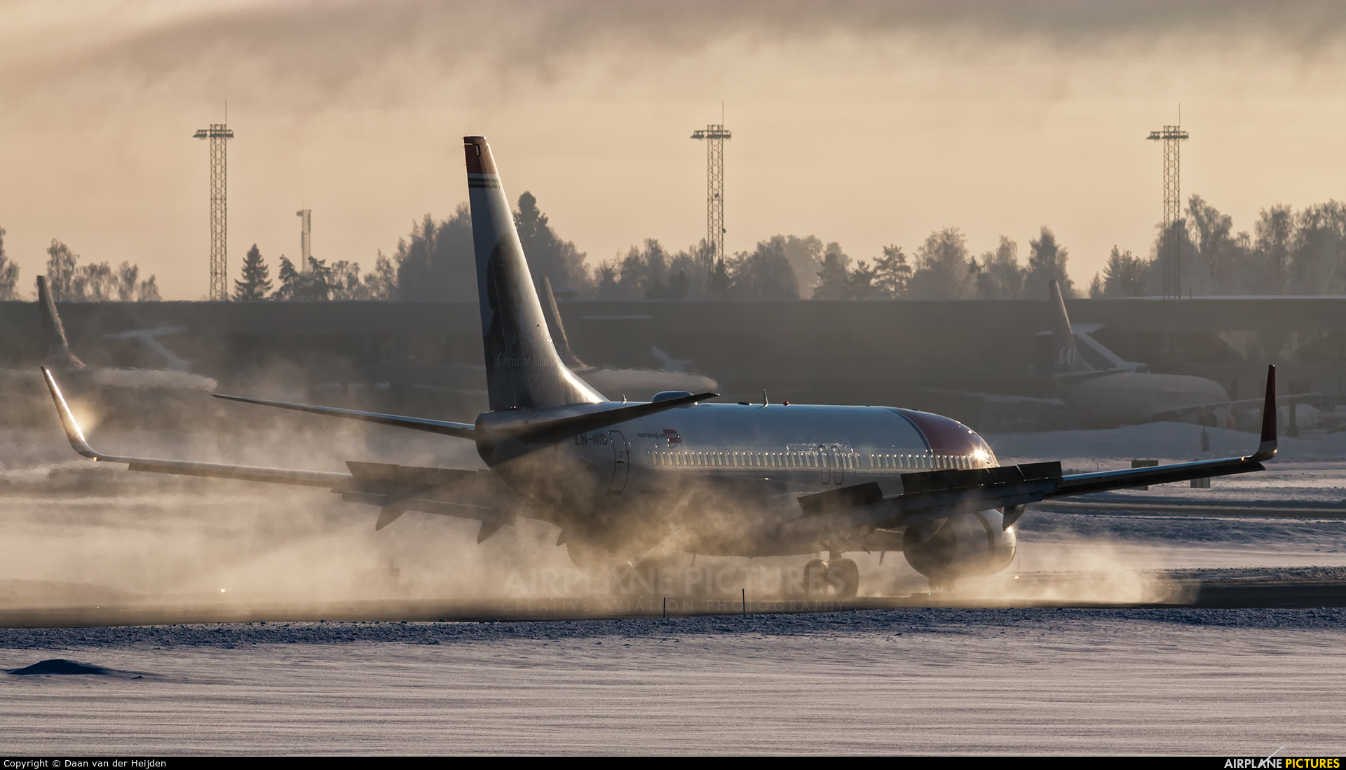 Norwegian Air Shuttle LN-NID aircraft at Oslo - Gardermoen