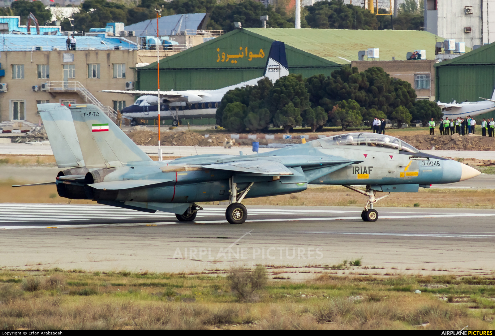 Iran - Islamic Republic Air Force 3-6045 aircraft at Tehran - Mehrabad Intl