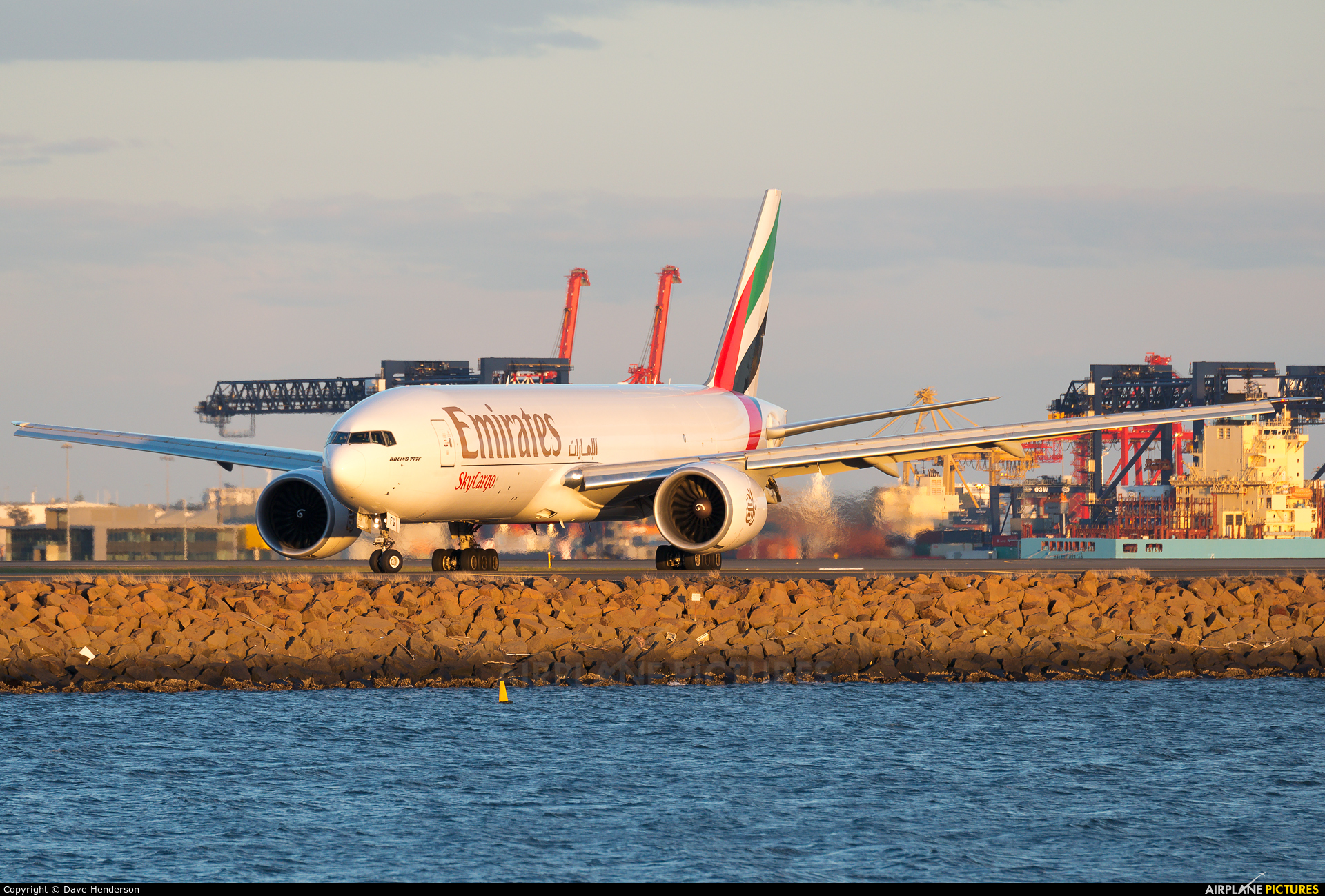 Emirates Sky Cargo A6-EFG aircraft at Sydney - Kingsford Smith Intl, NSW