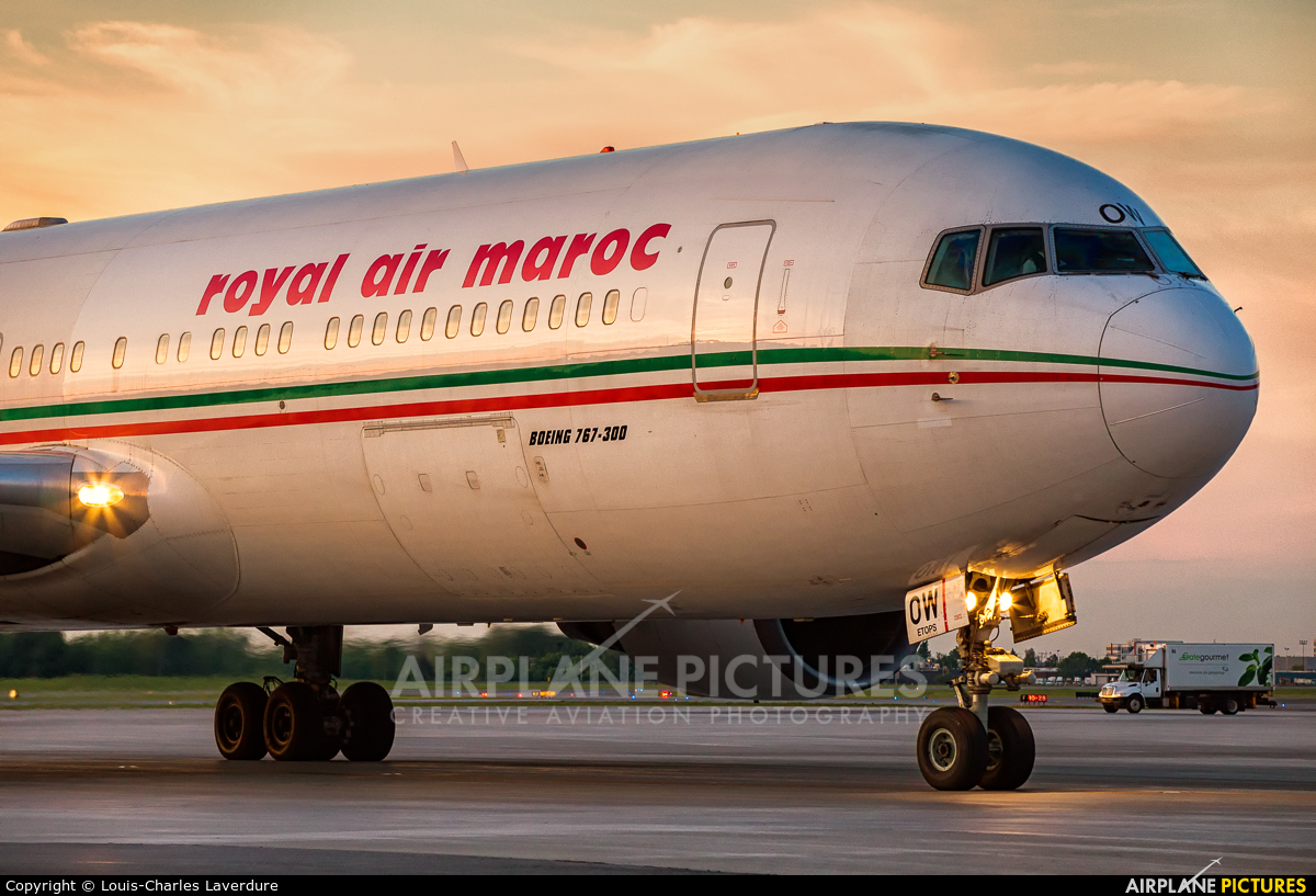 Royal Air Maroc CN-ROW aircraft at Montreal - Pierre Elliott Trudeau Intl, QC