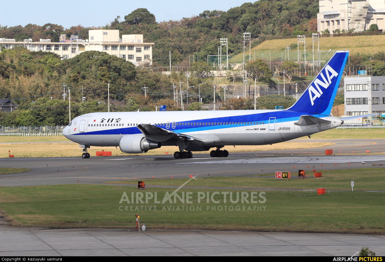 ANA - All Nippon Airways JA8568 aircraft at Fukuoka