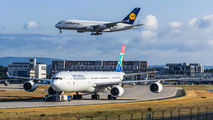 ZS-SNE - South African Airways Airbus A340-600 aircraft