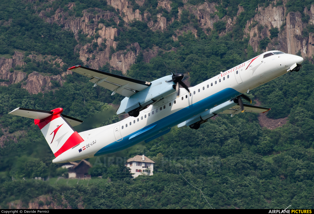 Austrian Airlines/Arrows/Tyrolean OE-LGJ aircraft at Bolzano