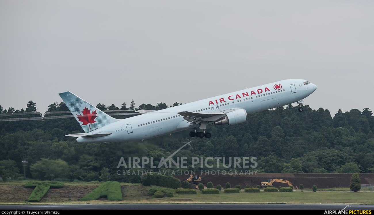 Air Canada C-FTCA aircraft at Tokyo - Narita Intl