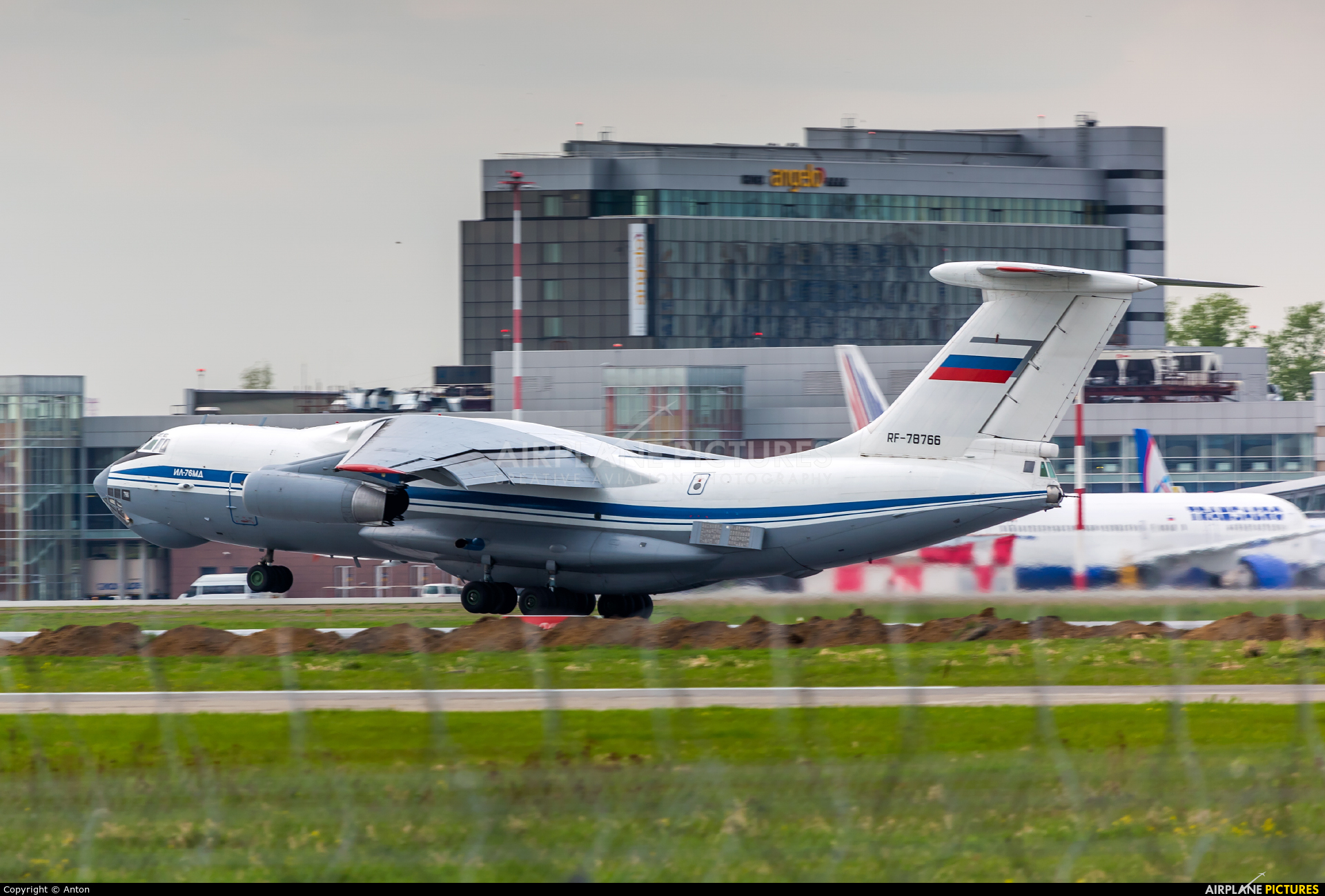 Russia - Air Force RF-78766 aircraft at Koltsovo - Ekaterinburg