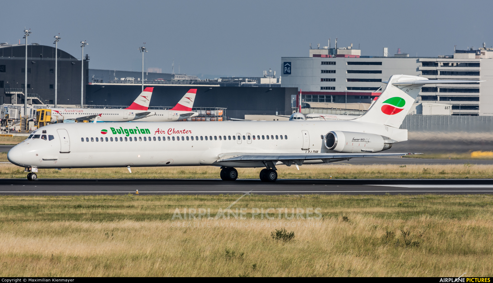 Bulgarian Air Charter LZ-LDM aircraft at Vienna - Schwechat