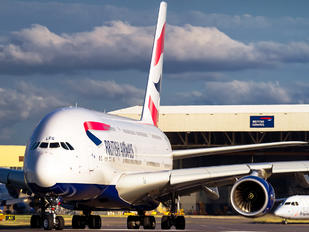G-XLEG - British Airways Airbus A380