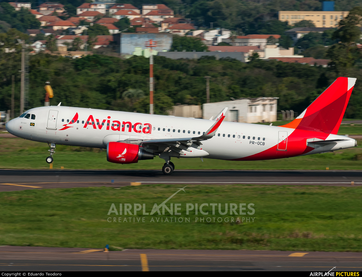 Avianca Brasil PR-OCB aircraft at Porto Alegre - Salgado Filho