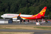 Hainan Airlines Boeing 737-800 in flight test title=